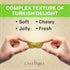 8.8oz, Eastanbul Turkish Delight Pistachio, Turkish Delights Candy, Gourmet & Double Roasted Pistachios Filled, Rich