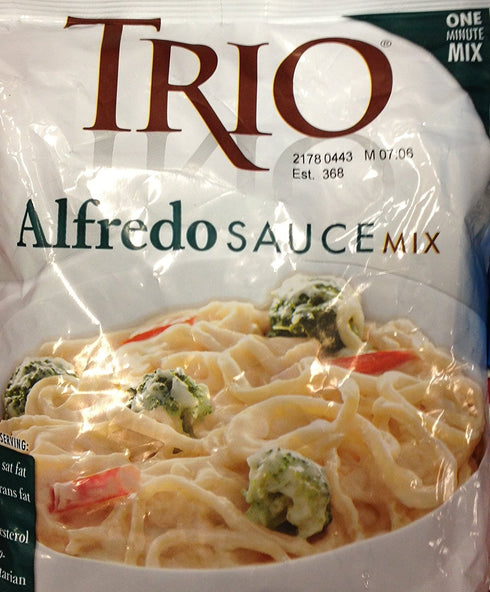Trio 16oz Alfredo Sauce Mix Powder Makes 2 Quarts + 1 Cup Alfredo