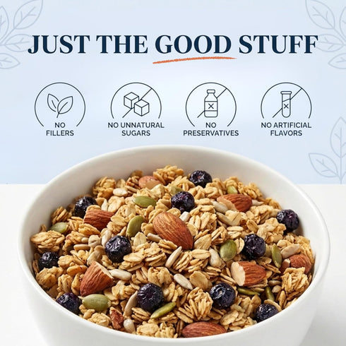Sweet Diane's (12 oz): Sweet Dianes Granola Standard Size Organic Granola, Low-Sugar, High-Fiber, Gluten-Free, Vegan
