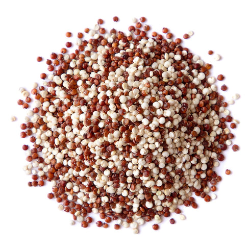 1 Food to Live Organic Raw White and Red Quinoa Blend, Pound Whole, Nutritious, High in Protein and Fiber, Perfect