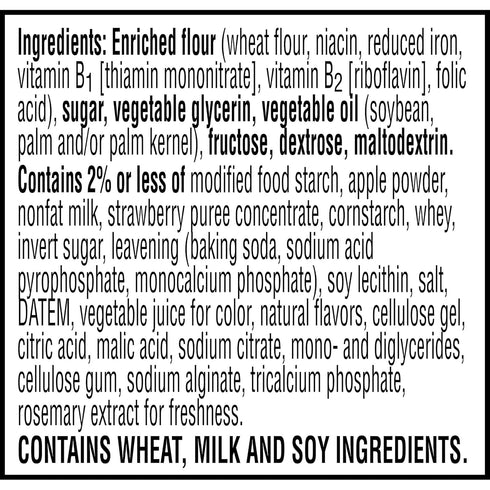 100 (8 96 Count) Special K Bar Pastry Crisps, Breakfast Bars, Calorie Snacks, Strawberry Boxes