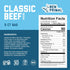 Whole30 8g 90 5 Pack The New Primal Grass Fed Beef Sticks, Keto, Gluten Free Healthy Snacks for Adults, Sugar Free Low