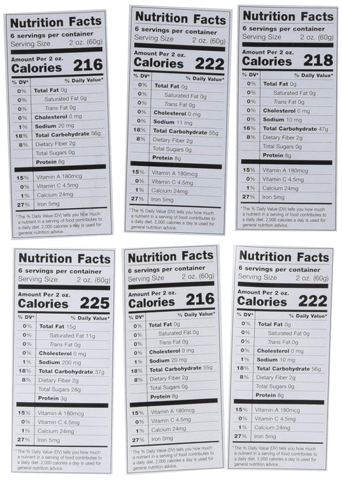 Pasta Deliziosa! Pack, 12 (Pack 6) Handcrafted Pasta Variety All Flavors, Ounce