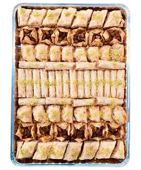 Farhat Sweets Sugar Free Assorted Baklava Large Tray
