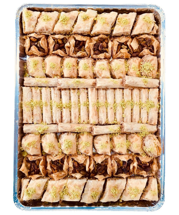 Farhat Sweets Sugar Free Assorted Baklava Large Tray