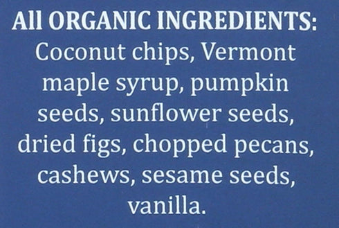 BACK ROADS 10 OZ Organic Maple Pecan Granola