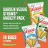 Pack, 18ct (Pack 1) Sensible Portions Garden Veggie Snacks - Veggie Straws Variety Polybag