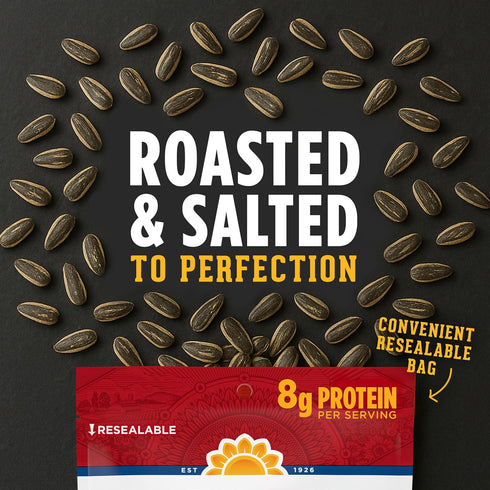 5.25 oz. DAVID Jumbo Sunflower Seeds, Sweet and Spicy Flavor