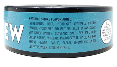 Pack 6 Werner Beef Jerky Chew of Shredded Beef Jerky Tins Made in the USA