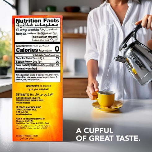 200 (Pack 1) Lipton Yellow Label International Blend | Lipton Tea Bags |Black Tea| Premium Quality | Grams