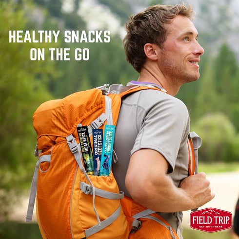 0 50 1oz, 24 Pack Field Trip Hormone Free Spicy Buffalo Chicken Jerky Snack Sticks, Sugar, Keto, Paleo, Gluten Free
