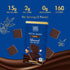 (4 Count, 3.2oz ChocZero Dark Chocolate Almond Bark with Sea Salt, Sugar Free, Vegan, Low Carb, High Fiber, Keto