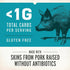 2.5 oz EPIC Sea Salt and Vinegar Pork Rinds, Keto Friendly, Protein Snacks