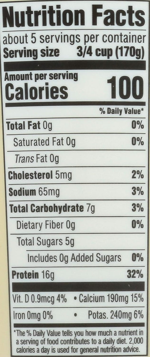 365 by Whole Foods Market 32 oz , Organic Greek Nonfat Yogurt, Plain
