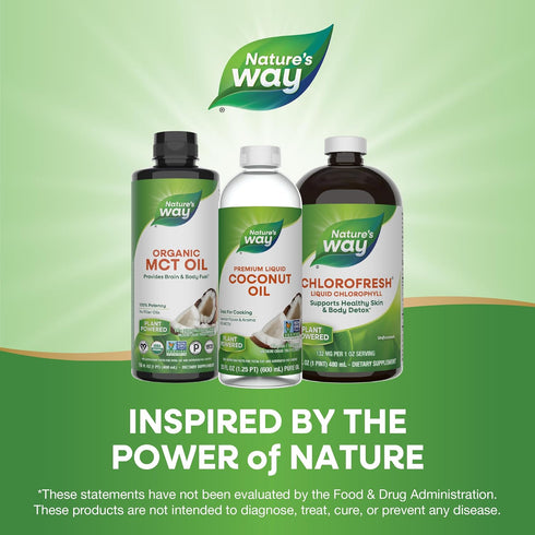 20 Oz (Packaging Nature's Way Liquid Coconut Oil, Oil for Cooking, Superior Flavor and Aroma, Hexane Free, Stays
