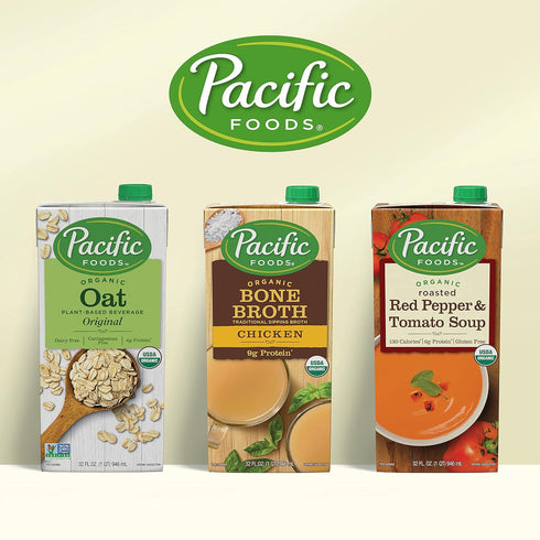 32 Pacific Foods Organic Original Almond Milk, Unsweetened, Ounce