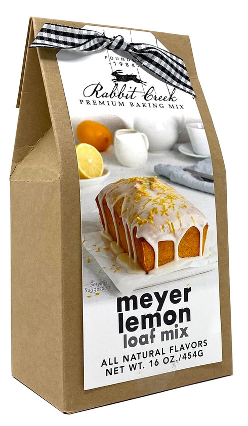 Rabbit Creek Meyer Lemon Loaf Mix Easy To Make Bread Mix, Made