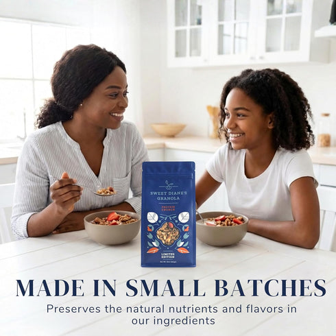 Sweet Diane's 2-Pack (10 oz Sweet Dianes Organic Granola Protein Crunch | Each) | High Protein, Vegan, Gluten-Free, Low