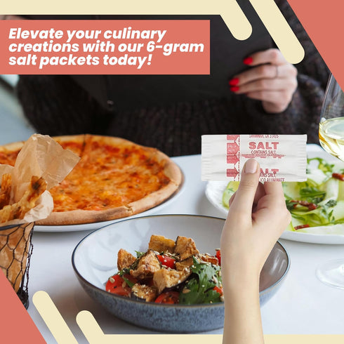 Packets .6 1000 Packets (Packaging Perfect Stix Iodized Salt - Grams - may vary.)