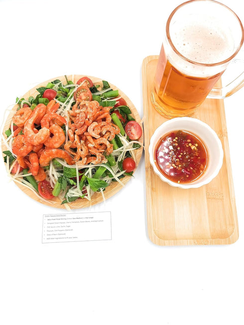 SaCa Food 100 (3.5 oz) Dried Shrimp, Size Medium, g