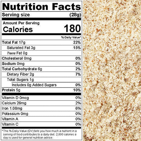 Filberts/Hazelnuts 1 lb. Presto Sales Raw Flour - bag - Oregon USA Hazelnut Powder Nutty Flavoring - Best Substitute