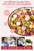 WEIJUEJIYI 400g/14.1oz Yogurt Nut Baked Cereal, Crunchy Breakfast Cereal with Freeze-Dried Yogurt Cubes, Dried Fruits