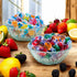 3 Lbs Sugar Free Assorted Italian Fruit Jelly Candy & Classic Fruit Hard Candies Soft, Chewy Jellies & Hard Candy, Keto