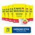 12 Count (Pack 6) Caf Bustelo Espresso Style Dark Roast, Single Serve Coffee Pods