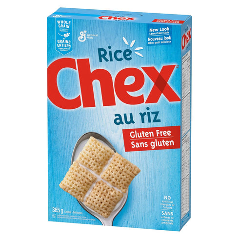 365g/12.8oz, Chex Gluten Free Rice Cereal, (Imported from Canada)