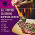 DennyMike’s Pixie Dust Universal Seasoning Blend, 24 oz - All Natural for Meat, Chicken, Seafood & More