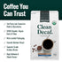 10 oz Natural Force Organic Mold Free Coffee, High CGA Coffee, Mycotoxin Free, Low Acidity, Incredible Taste & Aroma