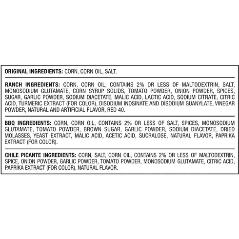 Pack, Packs, 1oz. (Pack 12) CORN NUTS Variety Crunchy Corn Kernels, Snack Box, Individual Snacks For Adults, Original