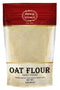 Spicy World Oat Flour Whole Grain 4 Pound Bag (64oz) - Pure, USA Grown,