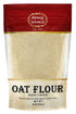 Spicy World Oat Flour Whole Grain 4 Pound Bag (64oz) - Pure, USA Grown,
