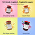 4CT/ 9.52oz Old World Quality Foods Jam Assortment each