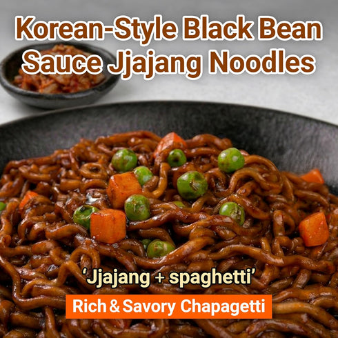 4.5 (Pack 4) Nongshim Ramen Noodles, Gourmet Instant Ramen, Premium Microwavable Noodle, Chapagetti, Ounce