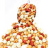 5 NY SPICE SHOP Candy Honey and Milk Medley Mix Pound Trail Mix Snack Mixture of Honey Roasted Peanuts, Sugar Toasted