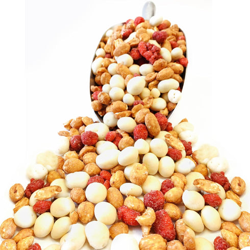 3 NY SPICE SHOP Candy Honey and Milk Medley Mix Pound Trail Mix Snack Mixture of Honey Roasted Peanuts, Sugar Toasted