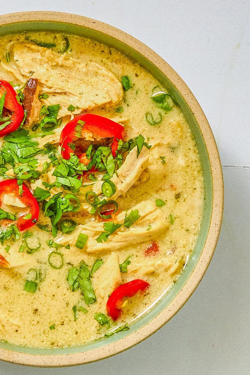 (1.9 oz) Savory Spice Thai Coconut Curry Soup Spice & Easy - Authentic Tom Kha Gai Soup Mix