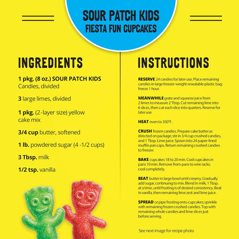 Gummy 5 lb SOUR PATCH KIDS Soft & Chewy Candy, Bulk Candy