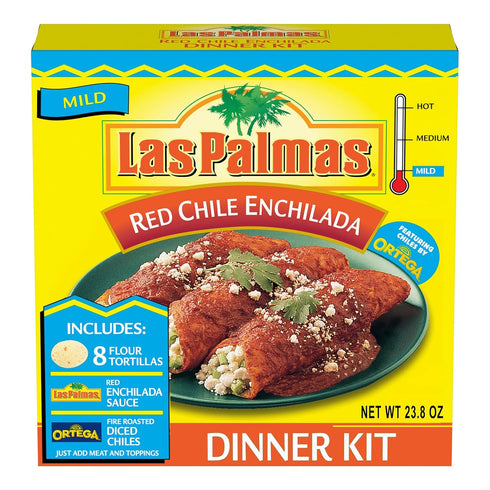 Las Palmas Mild Red Chile Enchilada Dinner Kit, 23.8 Ounce