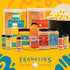 Pack 5 Set Franklin's Gourmet Popcorn Seasoning Powder Variety in Flavors - Made in USA - Dill, Garlic, Cheese