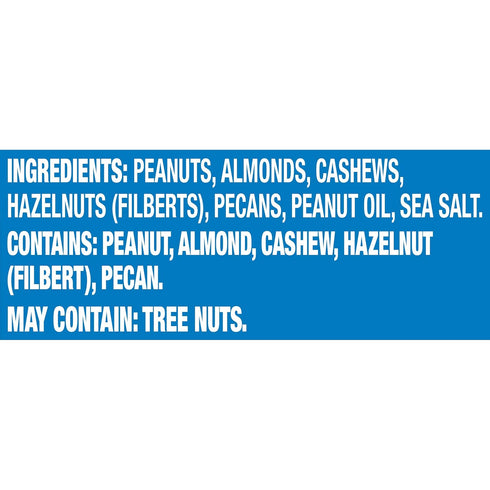 15 Oz PLANTERS Lightly Salted Mix Nuts, Party Snacks, Plant-Based Protein, Canister