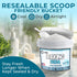 15 lb TradeGrade Pure Baking Soda Powder Bucket, Sodium Bicarbonate Powder | Premium Food-Grade for Baking, Bread