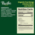 48 oz 8) Pacific Foods Low Sodium Organic Free Range Chicken Broth, Carton (Case