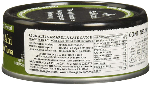 5 Safe Catch, Tuna In Avocado Oil, Ounce