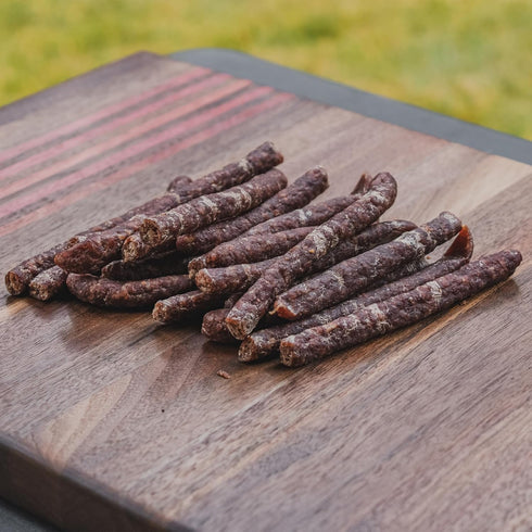 1lb (16oz) Biltong Depot Crown Drywors - | Air-Dried Beef Snack Sticks | High Protein | Paleo and Keto Friendly | Zero