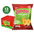 5.3 oz (Pack 12) Zambos Chile Limn Plantain Chips, Crunchy Snack, Gluten Free Bold Chili Lime Flavor