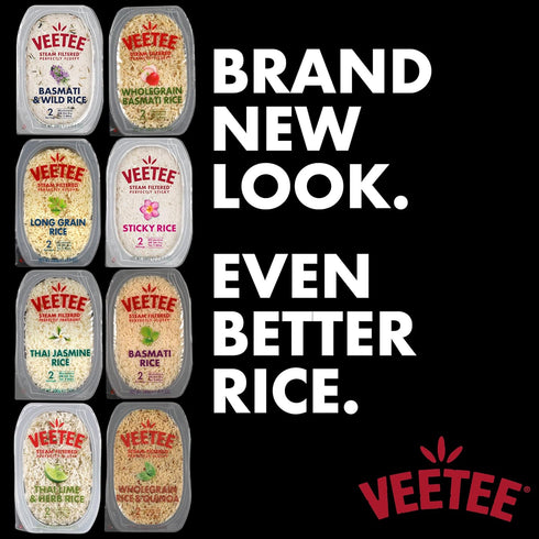 2 9.9oz (Pack 6) Veetee Basmati Rice - Minute Rice Microwavable Meals - Instant Rice Meals Ready to Eat Gluten Free