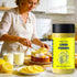 100% (4.76 oz, Organic Freeze-Dried Lemon Powder - Natural Citrus Food Coloring & Flavoring for Baking, Smoothies